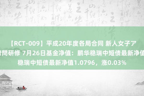 【RCT-009】平成20年度各局合同 新人女子アナウンサー入社前拷問研修 7月26日基金净值：鹏华稳瑞中短债最新净值1.0796，涨0.03%