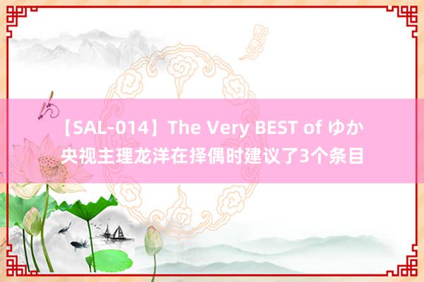 【SAL-014】The Very BEST of ゆか 央视主理龙洋在择偶时建议了3个条目