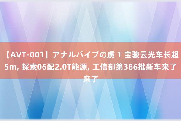 【AVT-001】アナルバイブの虜 1 宝骏云光车长超5m, 探索06配2.0T能源, 工信部第386批新车来了