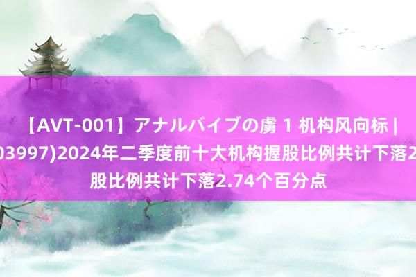 【AVT-001】アナルバイブの虜 1 机构风向标 | 继峰股份(603997)2024年二季度前十大机构握股比例共计下落2.74个百分点