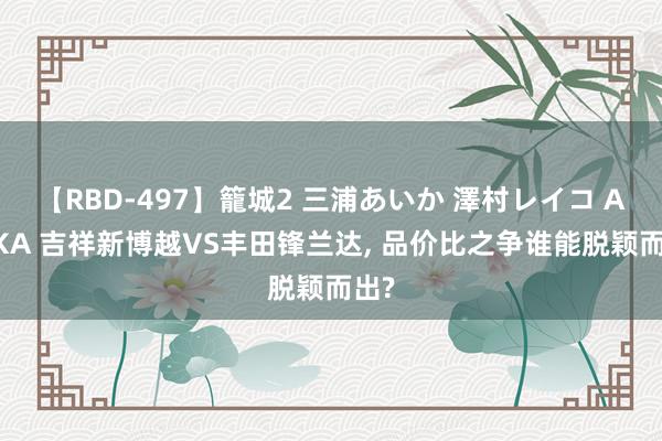 【RBD-497】籠城2 三浦あいか 澤村レイコ ASUKA 吉祥新博越VS丰田锋兰达, 品价比之争谁能脱颖而出?