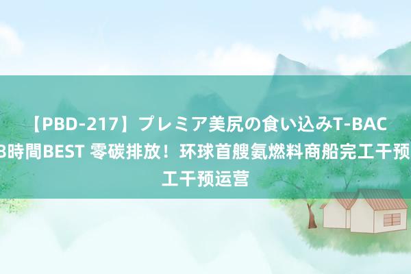 【PBD-217】プレミア美尻の食い込みT-BACK！8時間BEST 零碳排放！环球首艘氨燃料商船完工干预运营